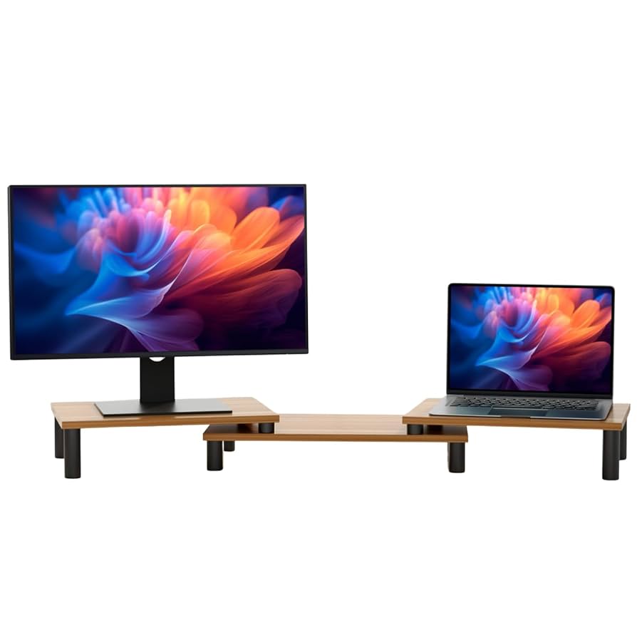 LOE(ロエ) 液晶モニター ウッド デスク スタンド for ノートパソコン/ Amazon.co.jp: LOE(ロエ) 液晶モニター ウッド デスク スタンド